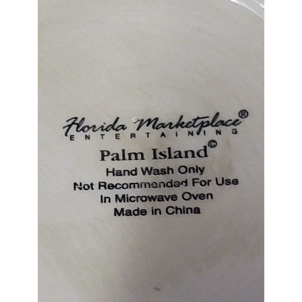 Palm Island Teapot and Cups. Palm Island Cream by FLORIDA.